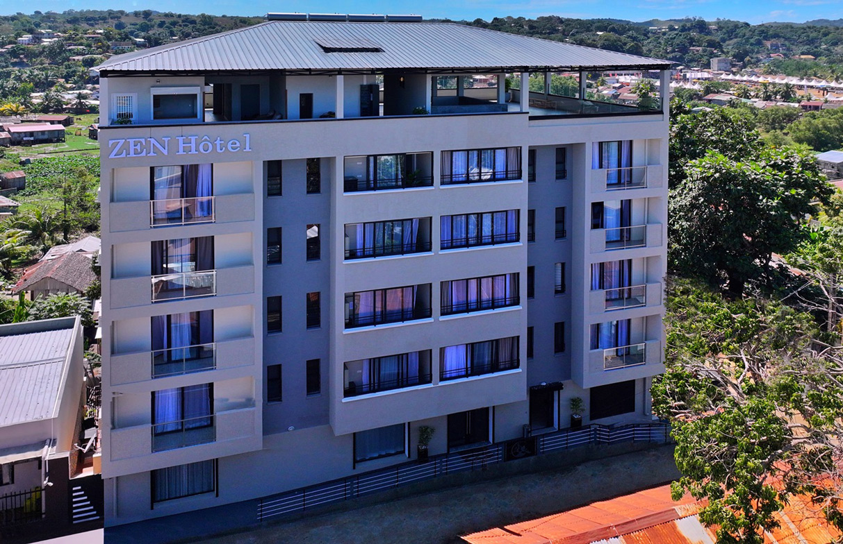 Bâtiment Zen Hôtel Nosy Be Madagascar